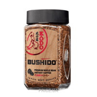 BUSHIDO Кодо растворимый с добавлением молотого 100г