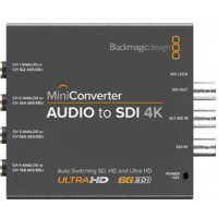 Blackmagic design Audio to SDI 4K Blackmagic Mini 