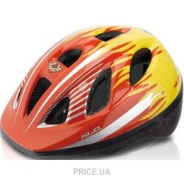 Велошлем, шлем для роликов XLC Red-Yellow XS/S