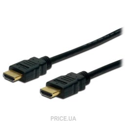 Кабель, адаптер DVI, HDMI, VGA DIGITUS AK-330114-020-S