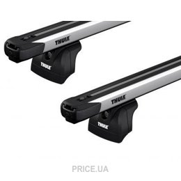 Thule Багажник на интегрированные рейлинги Slidebar для Isuzu MU-X (mkII) 2013