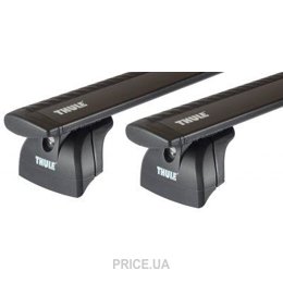 Thule Багажник на интегрированные рейлинги Wingbar Black для Isuzu MU-X (mkII) 2013