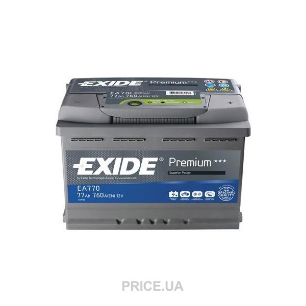 Аккумулятор Exide Premium Ea770 Купить