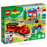 Фото LEGO Duplo 10874 Town Поезд на паровой тяге