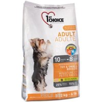 1st CHOICE Adult Toy &amp; Small Breeds Chicken 7 кг