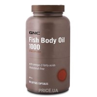 GNC Fish Body Oil 1000 mg 180 caps