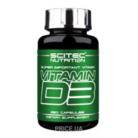 Scitec Nutrition Vitamin D3 250 caps