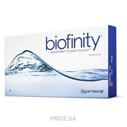 Контактную линзу CooperVision Biofinity