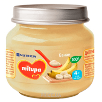 Milupa Фруктовое пюре Банан 100 г