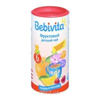 Bebivita Чай фруктовый с 6 мес, 200 г