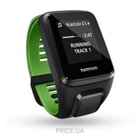 TomTom Runner 3 Cardio Black/Green Small