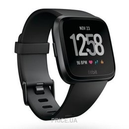 Умные часы, браслет спортивный Fitbit Versa (Black)