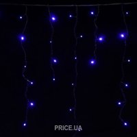 Феерия Гирлянда-штора внешняя LED 100 ламп 2 м голубая (QS1018)