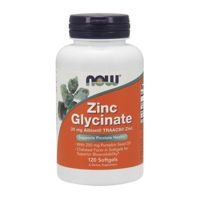 Фото NOW Zinc Glycinate 30 mg - 120 капсул NOW Foods