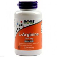 NOW Arginine 500, 100 капсул