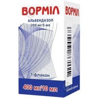 Вормил суспензия 200 мг Gracure Pharmaceutical