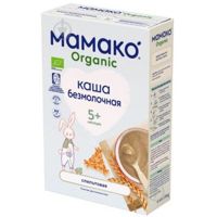 Каша безмолочная MAMAKO от 5 месяцев ORGANIC спель