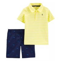 Carter&#039;s | Toddler Комплект жовта теніска, сині шо