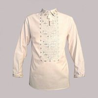 Фото Рубашка Украинская вышиванка 534 цвет белый размер