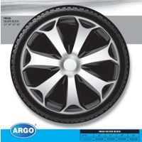 Автомобильные колпаки Argo 13R/ Mega Silver-Black 