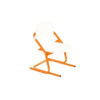 Pondi Детский регулируемый стул Белый/Оранжевый