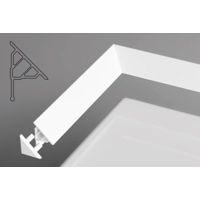 Декор-планка для ванни Ravak 10мм/2 м біла XB45200