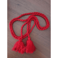 Пояс мотузка довжина 1,5 м кольори червоний, синій